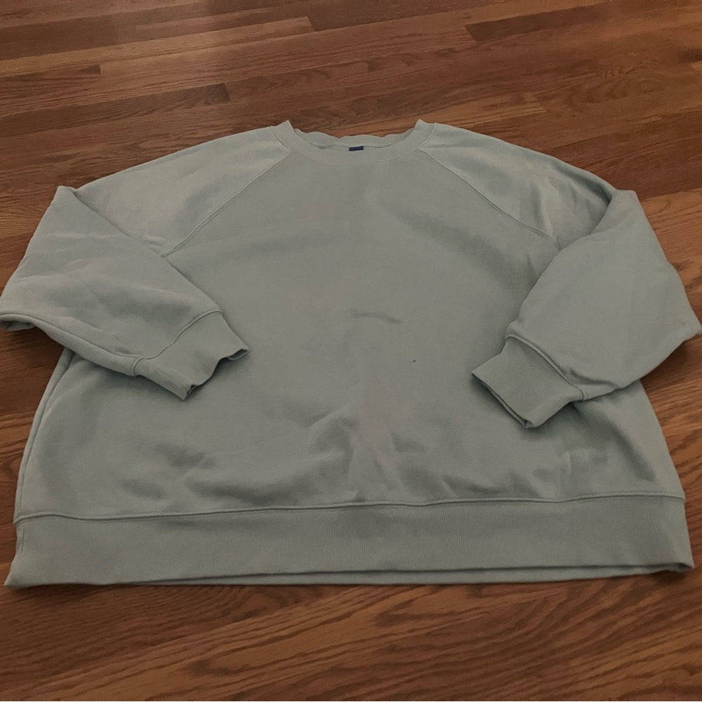 Old Navy Soft Dusty Blue Crewneck Sweater